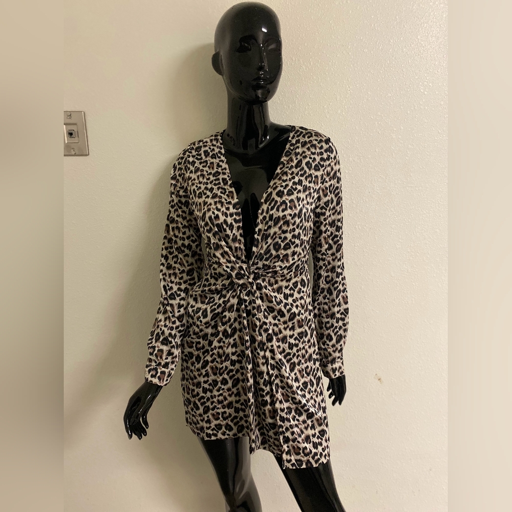 Fashion Nova Leopard Print Dress
